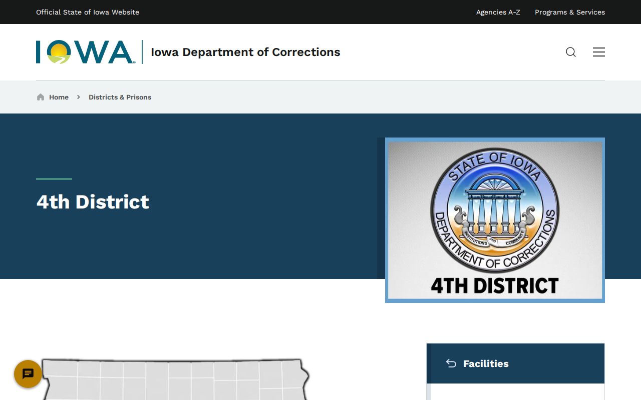 Page County arrest records and Fourth Judicial District corrections